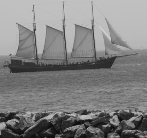 Drake protects the shores of Toronto from marauding pirates