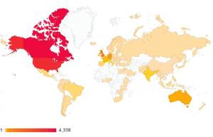 My blog universe as of March 17, 2014