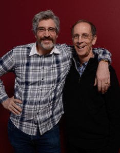 Director Michael Rossato-Bennett (l) and social worker Dan Cohen (r)