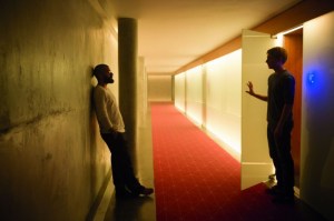 A labyrinthine maze of halls and locked doors